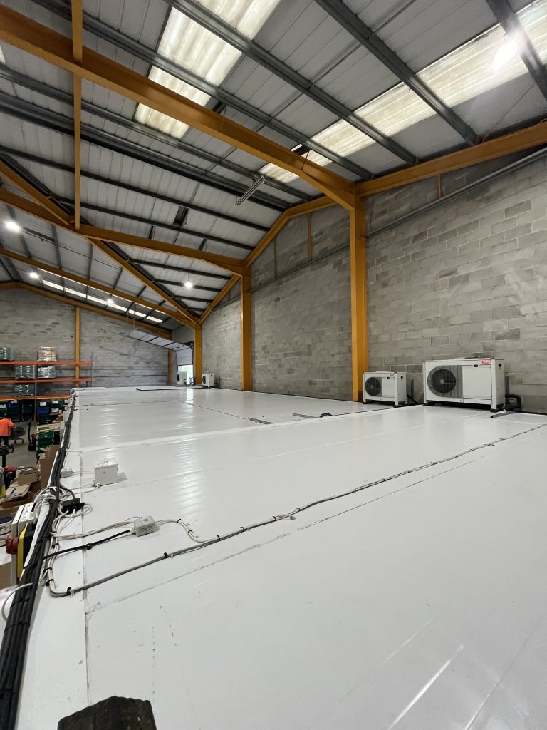 High-level industrial cleaning environment in Totton from the historic EC Cleaners archive