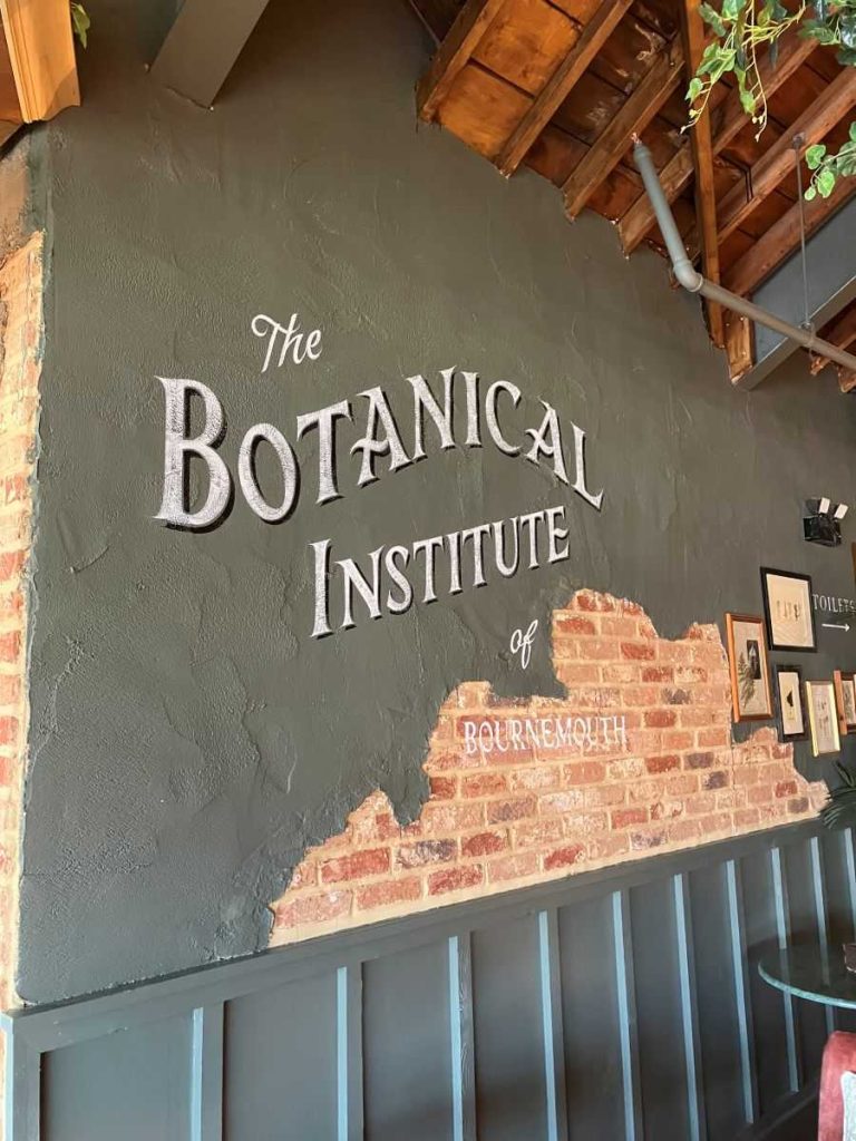 The Botanist restaurant and bar in Bournemouth from the historic EC Cleaners project archive